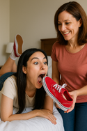 20250523_1608_Sneaker Surprise on Bed_simple_compose_01jvzpdv61f9jrv73xpgtv16tw.png