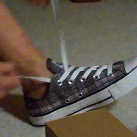 Unwrapping Present On Christmas Eve.mp4