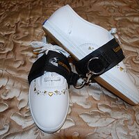 White Leather Keds - Neoprene Ankle Straps 3.jpg