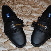 Black Leather Keds - Neoprene Ankle Straps 1.jpg