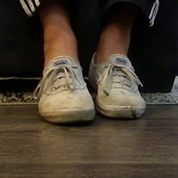 keds white and worn without socks.mp4