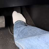 Pedal pumping - driving in socks.mp4