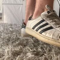 shoeplay in dirty  finished adidas superstar stomping  crushing reebok classic [for sale on eb...mp4