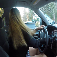 Ashley and Noelle Take and Abuse the 2016 Silverado.mp4