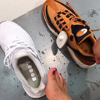 her sockless nike shoe shopping_.mp4