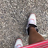 kate's sockless shoeplay nike revolution high.mp4