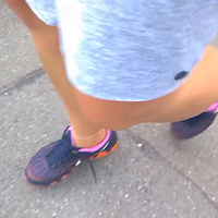 her nike airmax tailwind shoeplay.mp4