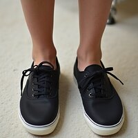 pikaso_texttoimage_photo-of-a-womans-feet-wearing-black-Keds-sneakers-2.jpeg