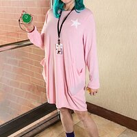 Bulma in her nightgown from the Emperor Pilaf saga of Dragonball.jpg