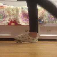 Young Teen Crushing Stuff Hard With Her Sneakers.mp4