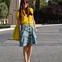 falda vintage mi vida en rojo.JPG